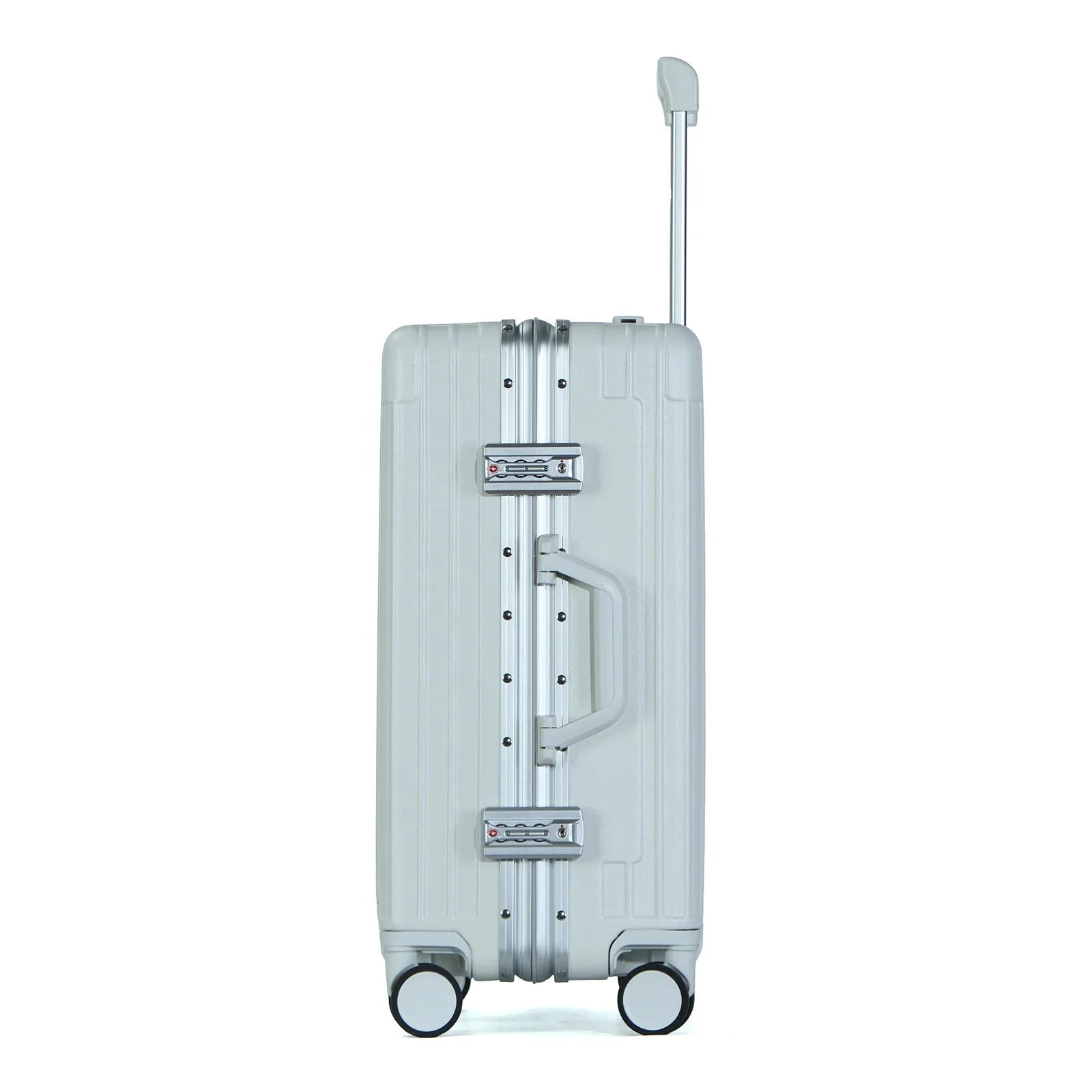 HKM-683859 Custom Lightweight 4-Wheel Trolley Luggage with Aluminium Frame for Travel