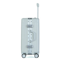 HKM-683859 Custom Lightweight 4-Wheel Trolley Luggage with Aluminium Frame for Travel