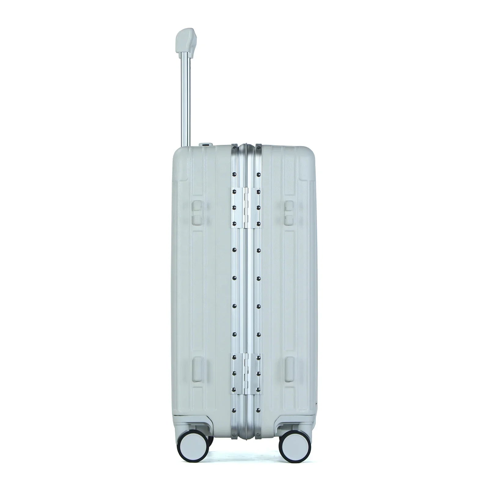 HKM-683859 Custom Lightweight 4-Wheel Trolley Luggage with Aluminium Frame for Travel
