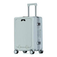 HKM-683859 Custom Lightweight 4-Wheel Trolley Luggage with Aluminium Frame for Travel