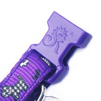 HKM-6839997 Cartoon Pattern Adjustable Pet Dog Cat Collar, Width 1.0cm, Fits Neck 19-32cm