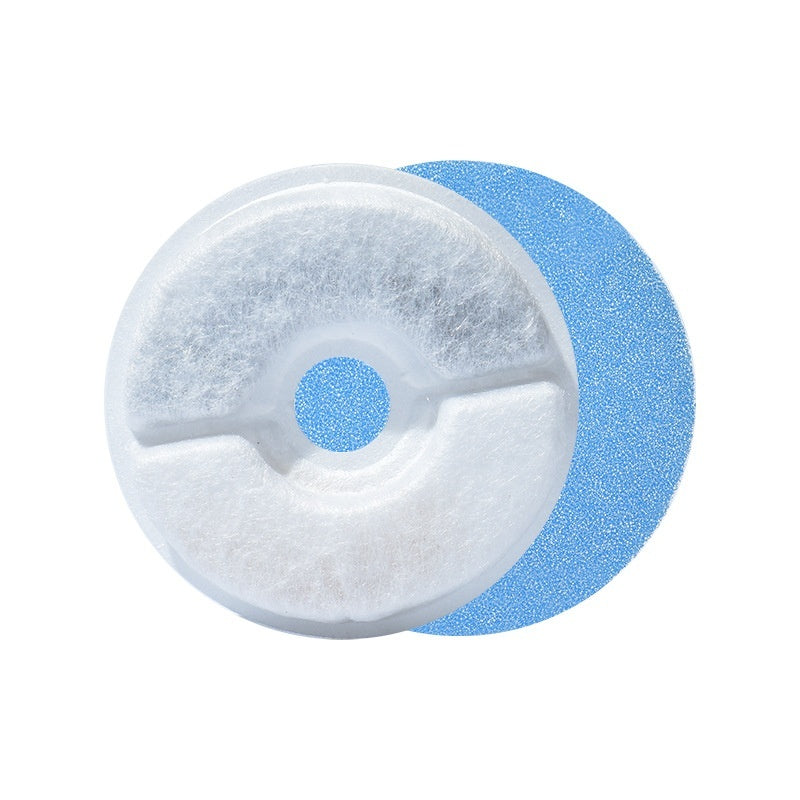 HKM-6841789 Pet Water Dispenser Filter Elements - Compatible with Multiple Models, Includes Activated Carbon and Hair Cotton