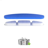 HKM-6841789 Pet Water Dispenser Filter Elements - Compatible with Multiple Models, Includes Activated Carbon and Hair Cotton