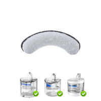 HKM-6841789 Pet Water Dispenser Filter Elements - Compatible with Multiple Models, Includes Activated Carbon and Hair Cotton