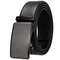 HKM-684179 Men's Automatic Buckle Casual Belt in Top Layer Leather - Trendy Design