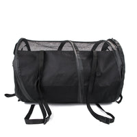 HKM-6842813 Foldable Automotive Backseat Pet Pad Tent - Medium & Soft Oxford Cloth, Black & Gray, Multi-size Options