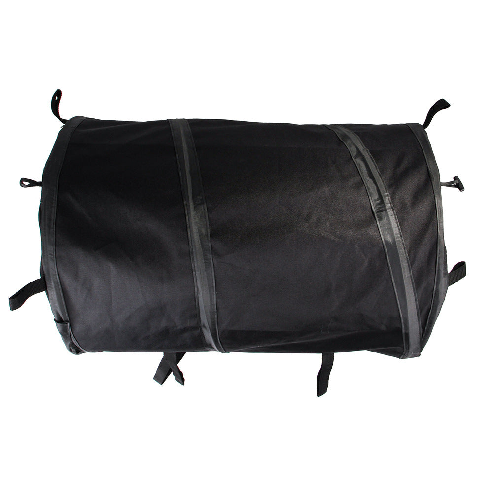 HKM-6842813 Foldable Automotive Backseat Pet Pad Tent - Medium & Soft Oxford Cloth, Black & Gray, Multi-size Options