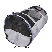 HKM-6842813 Foldable Automotive Backseat Pet Pad Tent - Medium & Soft Oxford Cloth, Black & Gray, Multi-size Options