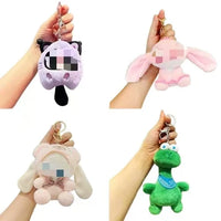 HKM-684307 Plush Stitch Keychain Toy - Soft Stuffed Animal for Kids and Collectors