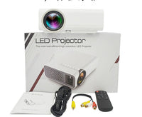 HKM-684307 Portable Mini HD 1080P Projector for Home Entertainment with Multi-Function Connectivity