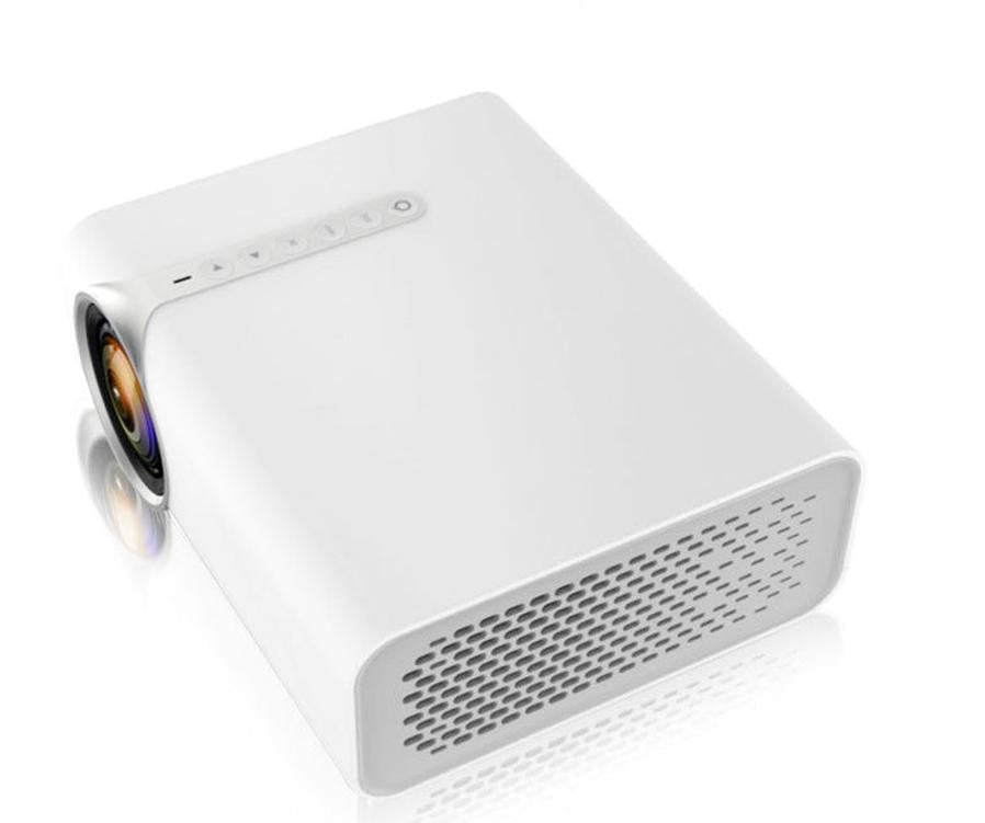 HKM-684307 Portable Mini HD 1080P Projector for Home Entertainment with Multi-Function Connectivity