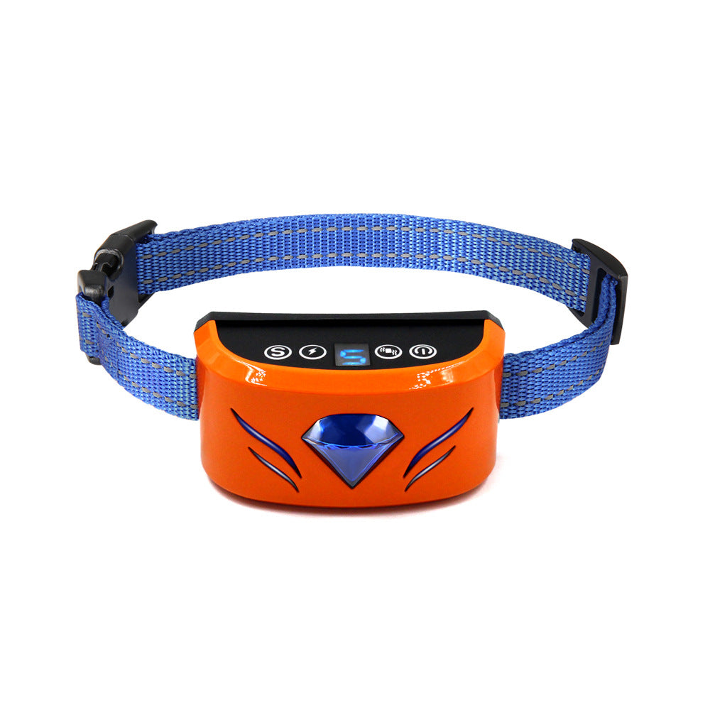 HKM-6843453 Dog Training Device with Vibration and Shock Features for Bark Control