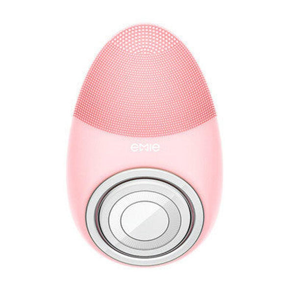 HKM-684371 Deep Cleansing Facial Brush with Heating & Red Light Therapy, 7 Modes, Waterproof Silicone Design