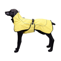 HKM-6844349 Warm Raincoat for Large and Medium Dogs - Four-Sided Stretch Composite Fabric, Outdoor Use