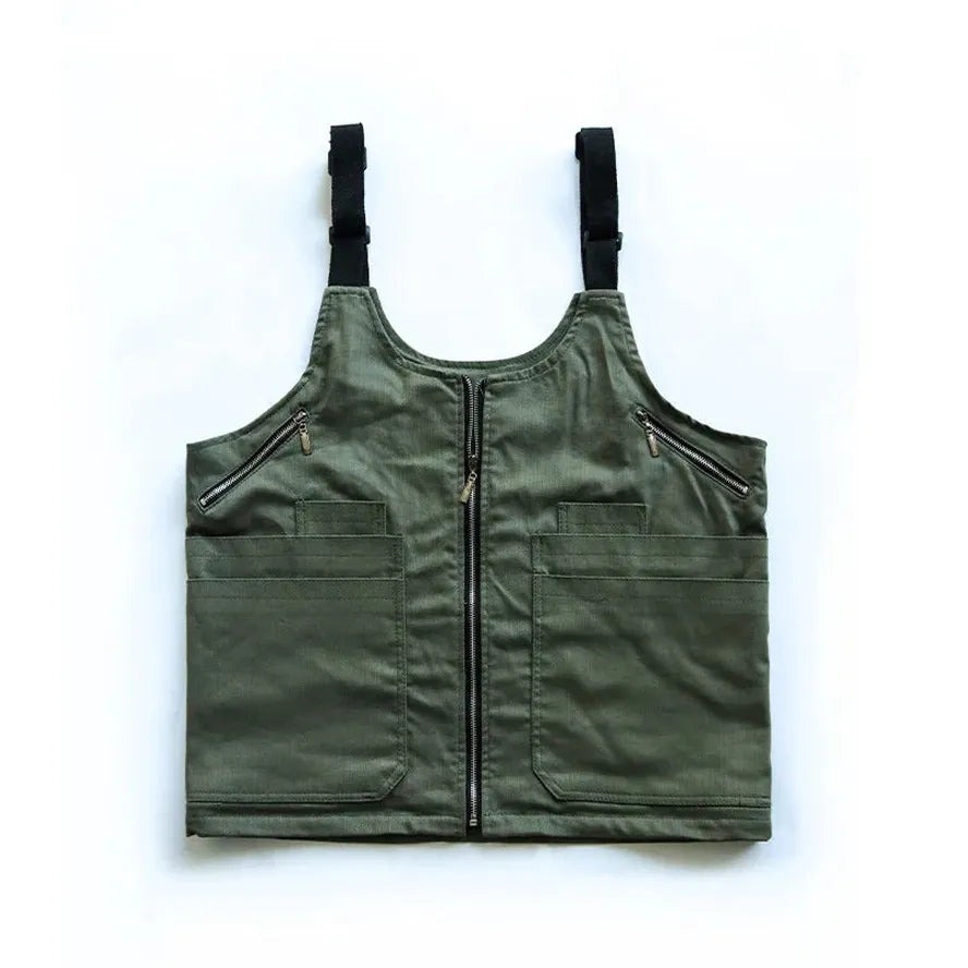 HKM-684499 Multifunctional Outdoor Apron Vest for Camping, Fishing, Gardening, and More