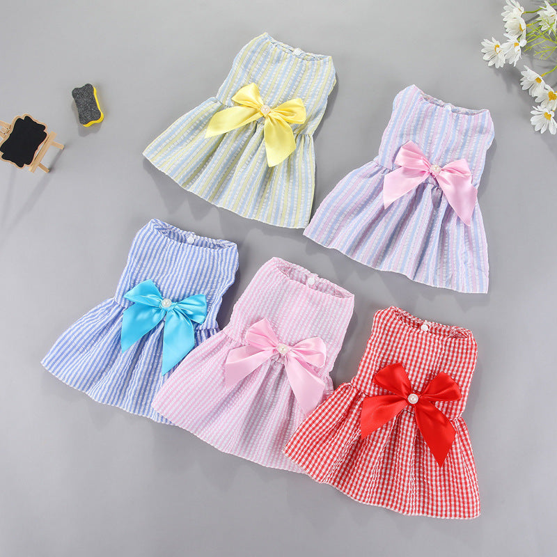 HKM-6846013 Cute Pet Skirts for Cats - Variety of Colors and Sizes Available