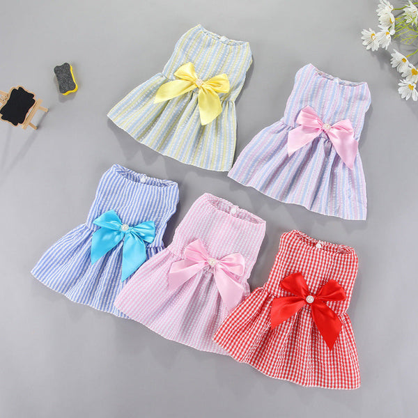 HKM-6846013 Cute Pet Skirts for Cats - Variety of Colors and Sizes Available
