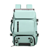 HKM-684691 Lightweight Waterproof Laptop Backpack with USB Charging and Dry Wet Separation Compartments