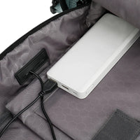 HKM-684691 Lightweight Waterproof Laptop Backpack with USB Charging and Dry Wet Separation Compartments