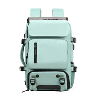 HKM-684691 Lightweight Waterproof Laptop Backpack with USB Charging and Dry Wet Separation Compartments