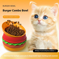 HKM-6847549 Multi-Color 5-in-1 Dog Bowl for Slow Feeding with Anti-Choke Design and Non-Slip Base