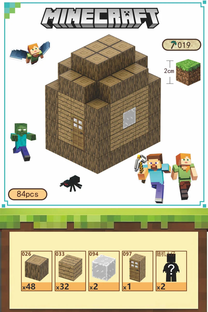 HKM-684755 Magnetic Building Block Cube Set for Kids - DIY Educational Sensory Game with Over 500 Accessories