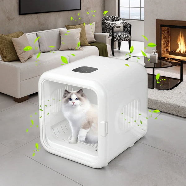 HKM-684883 Smart Pet Hair Dryer Box with Eco-Friendly Design and Constant Temperature for Small Dogs and Cats