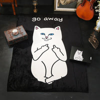 HKM-684947 Cozy Polyester Cat Blanket for Ultimate Comfort and Warmth