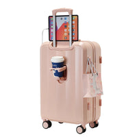 HKM-685011 Universal ABS Travel Trolley Duffel Set for Men and Women - Lightweight and Durable Luggage Solution