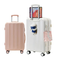 HKM-685011 Universal ABS Travel Trolley Duffel Set for Men and Women - Lightweight and Durable Luggage Solution