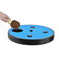 HKM-6851005 Rotatable Dog Nail File Board with Slow Feeder and Suction Cup for Nail Grinding and Treat Dispensing