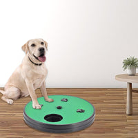 HKM-6851005 Rotatable Dog Nail File Board with Slow Feeder and Suction Cup for Nail Grinding and Treat Dispensing