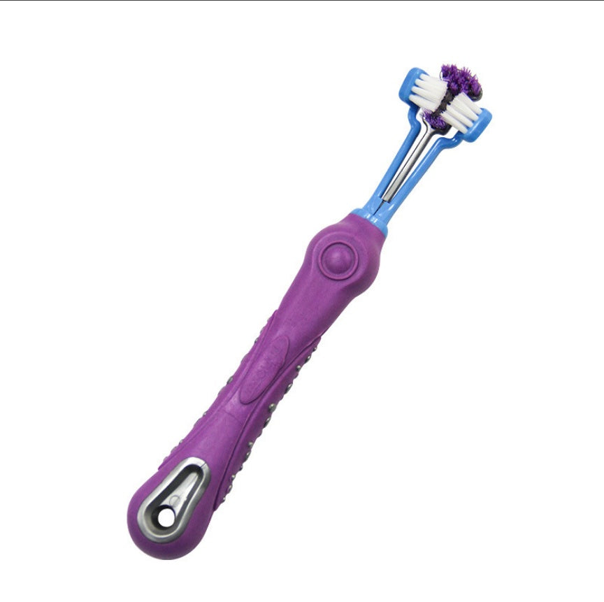 HKM-6851389 Pet Dental Care Plush Toothbrush for Dogs and Cats - Cleaning Supplies for Bad Breath and Tartar Removal