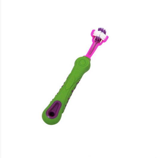 HKM-6851389 Pet Dental Care Plush Toothbrush for Dogs and Cats - Cleaning Supplies for Bad Breath and Tartar Removal