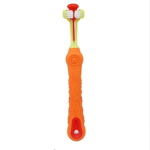 HKM-6851389 Pet Dental Care Plush Toothbrush for Dogs and Cats - Cleaning Supplies for Bad Breath and Tartar Removal