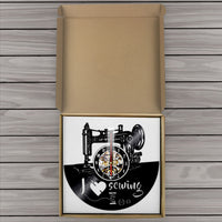 HKM-685139 Vinyl Record Wall Clock – Retro Home Decor for Music Lovers