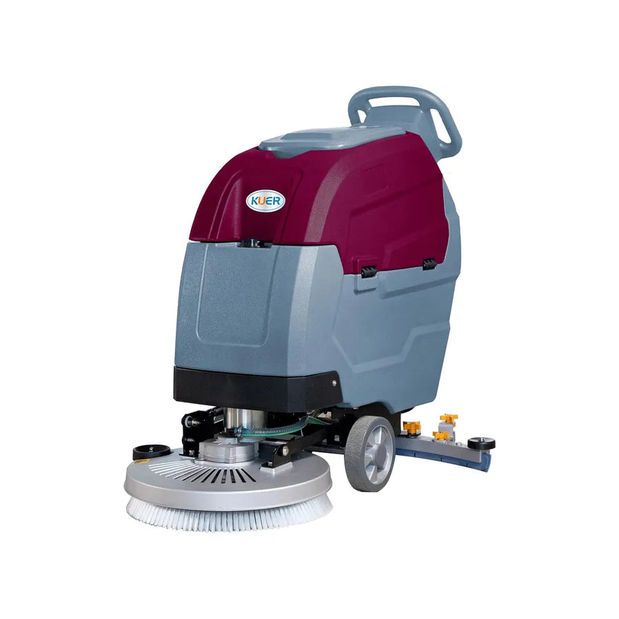 HKM-685203 KR-A65 Electric Floor Scrubber for Tile Cleaning - Made in USA, Durable Plastic Construction