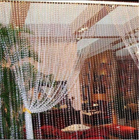 HKM-685331 Acrylic Beaded Curtain for DIY Home Decor - 10mm Diamond Design