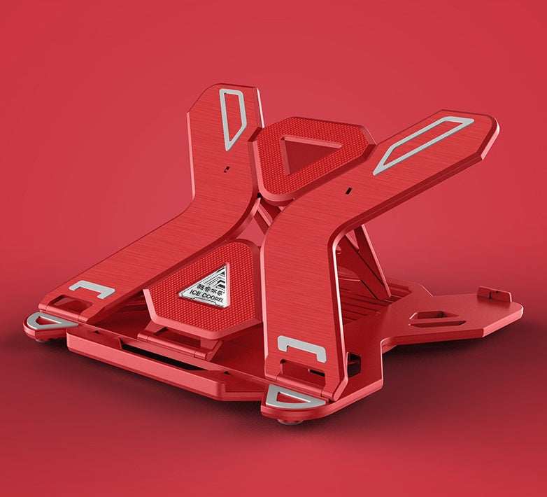 HKM-685331 Notebook Stand with Air Cooling Technology and Mobile Phone Holder in Various Colors
