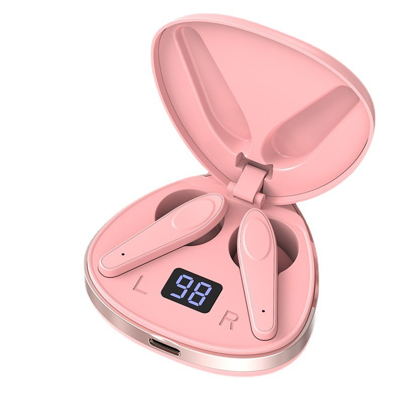 HKM-685523 Digital Display TWS Wireless Bluetooth Headset with Stereo Sound and Voice Control