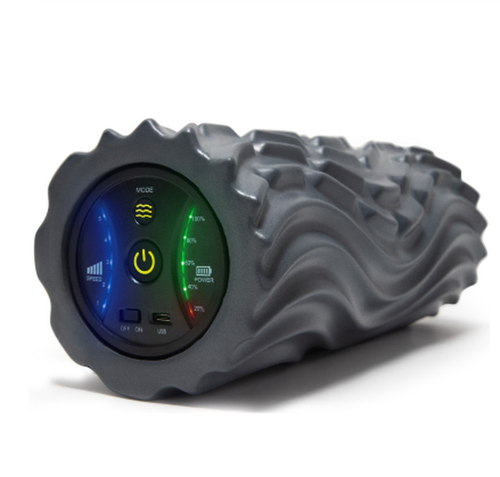 HKM-685651 USB Electric Massage Foam Roller with Vibration and Acupressure for Muscle Relief
