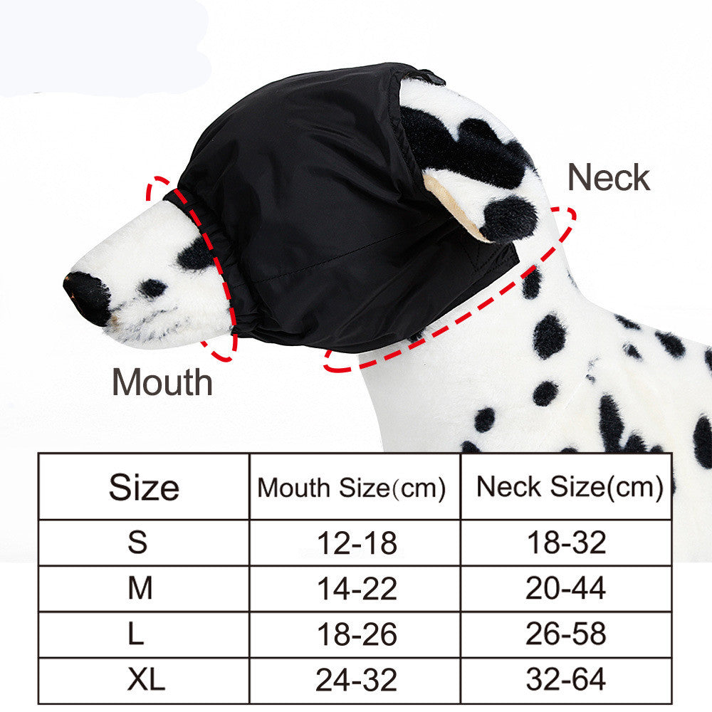 HKM-6858941 Dog Stabilizer Eye Mask for Calmness During Grooming and Travel