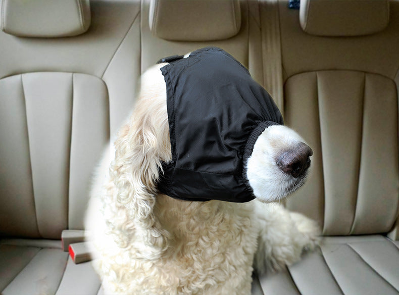 HKM-6858941 Dog Stabilizer Eye Mask for Calmness During Grooming and Travel