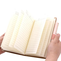 HKM-685907 Custom PU A4 Notebook with Sticky Notes and Pen Set