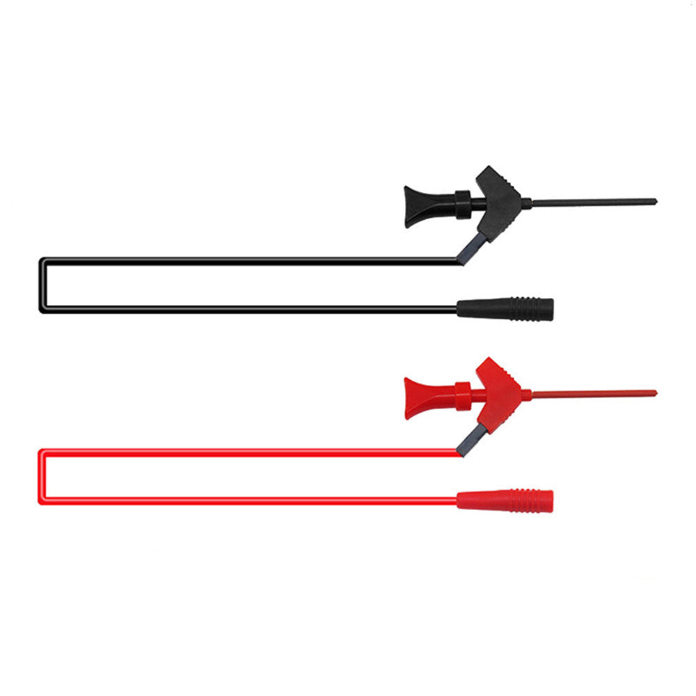 HKM-685971 Mini Test Hook with Direct Plug for Electronic Measurement - 30cm Silicone Wire