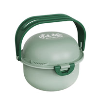 HKM-6861245 Portable Folding Outdoor Dog Feeding and Drinking Bowl - Stainless Steel, Various Colors Available