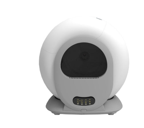 HKM-6865085 Smart Automatic Cat Litter Box with Deodorizing Feature - 9L Capacity, ABS Plastic, 18W Power