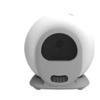 HKM-6865085 Smart Automatic Cat Litter Box with Deodorizing Feature - 9L Capacity, ABS Plastic, 18W Power