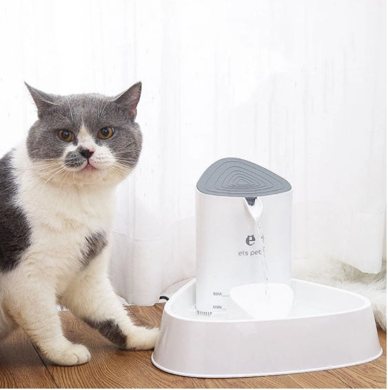 HKM-6865213 1.5L Automatic Pet Water Fountain with Adjustable Flow and LED Light
