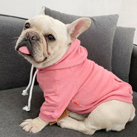 HKM-6865597 Trendy Fleece Hooded Sweater for Small Dogs in Various Sizes